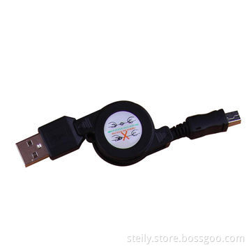 Wholesale Stretch Charging and Data Transmission Micro USB 2.0 Data Cable, Various Colors Available